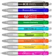 ICE - Frosted Translucent Retractable Ball Point Pen
