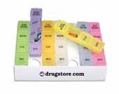Rainbow 24/7 Medicine Tray
