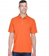 UltraClub Men's Cool & Dry Stain-Release Performance Polo