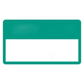 Outside Parking Permit | Rectangle | 2" x 3 1/2" | White Vinyl