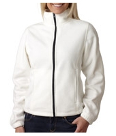 UltraClub® Ladies' Iceberg Fleece Full-Zip Jacket