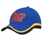 Brushed Heavy Cotton with Insert Trim to Peak and Crown