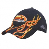 Brushed Heavy Cotton with Flame Embroidered