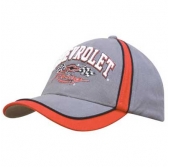 Brushed Heavy Cotton with Piped Peak & Crown Indents