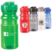 20oz Translucent Sport Bottle With Snap Cap ( 100-Pack )