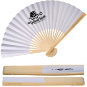 Prime Line Bamboo Folding Handheld Fan ( 250-Pack )