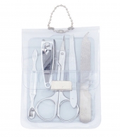 Translucent 5-Piece Manicure Pouch