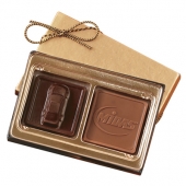 Custom Chocolate Squares Gift Box (1 1/4oz.)