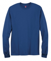 Navy Long Sleeve T-shirt pocket
