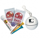 Golf Ball PRO-Golfer's Kit With Hook/Clip