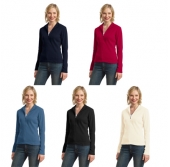 Port Authority - Ladies Flatback Rib Full Zip Jacket