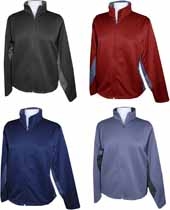 Ladies Color Block Micro Fleece Jacket