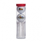 Wilson 2-Ball Tube With Wilson Staff 50 Elite Golf Balls