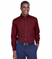 Men's Easy Blend™ Long-Sleeve Twill Shirt with Stain-Release