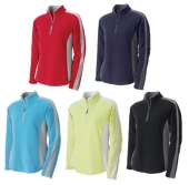 Ladies' Recycled Polyester Half Zip Fleece Top