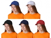 UltraClub Youth Classic Cut Cotton Twill Cap