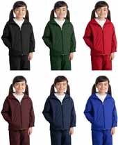 Sport-Tek® - Youth Hooded Raglan Jacket
