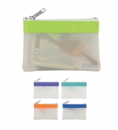 Zippered Coin Pouch