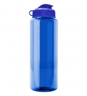 The Guzzler - 32 oz. Transparent Bottle - Flip Lid