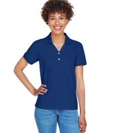 Devon & Jones Ladies' Pima Piqué Y-Collar Polo