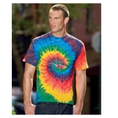 Tie-Dye Adult 5.4 oz., 100% Cotton T-Shirt