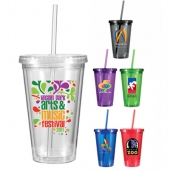 16 Oz. Victory Acrylic Tumbler, Full Color Digital