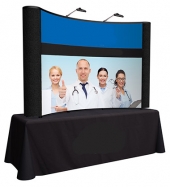 8' ARISE Tabletop Display Kit (Mural with Fabric Ends)