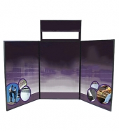 6' Fast Trak Display Kit (Full Graphic Panels)