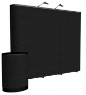 10' Straight ARISE Floor Display Kit (Fabric)