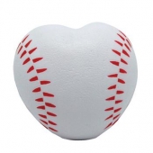Heart Shaped Baseball Stress Reliever