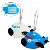 Soft Pvc Airplane Luggage Tag