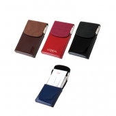 Business Card Case in Canvas/Pvc Leather
