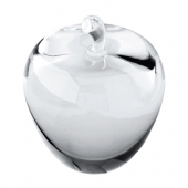 Crystal Apple Paperweight
