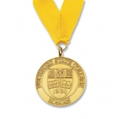 2” Medallion 2D Die Cast Brass