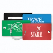 Anodized Aluminum Luggage Tag