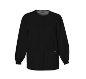 Round Neck Scrub Jacket
