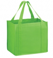 Heavy Duty Non-Woven Grocery Tote Bag with Poly Board Insert