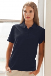 Women's Soft-Blend Double-Tuck Pique Polo