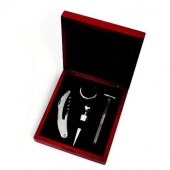 Celebration Wine Gift Set w/Corkscrew & Bottle Stopper