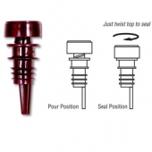Twist-Pour™ Stopper/Pourer