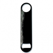 Black Enamel Coat Stainless Steel Pro Cap Bottle Opener