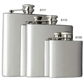 6 Oz. Captive-Top Pocket Flask