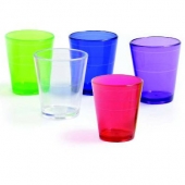 2 Oz. Acrylic Shot Glass w/Lines