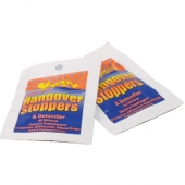 Sob'r-K Hangover Stoppers Two Foil Packs w/Blister Card