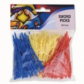 Translucent Sword Picks (160 Count)