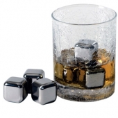 Steel-Ice™ Cubes Deluxe Set w/Freezer Ice Tray