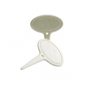 Oval Porcelain Cheese Marker