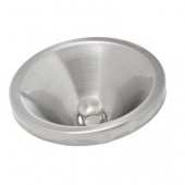Brushed Stainless Steel Wine Tasting Receptacle Top