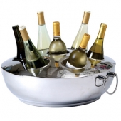 Celebration 7 Bottle Double Wall Cooler w/Lid