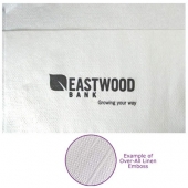 White Semi-crepe 1-ply Dispenser Napkins